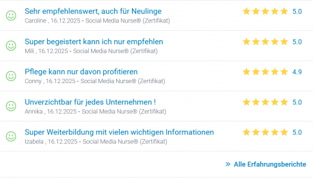 Feedback Social Media Nurse - Absolvent:innen