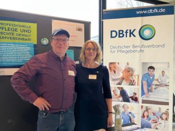 DBfK Südost beim Palliativpflegetag in Eichstätt