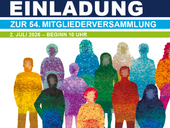 Zur Erinnerung: Mitgliederversammlung mit Neuwahl für den Vorstandsvorsitz am 2. Juli