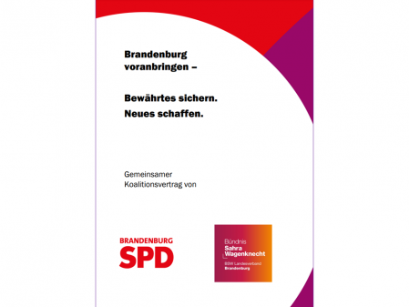 Koalitionsvertrag Brandenburg 2024