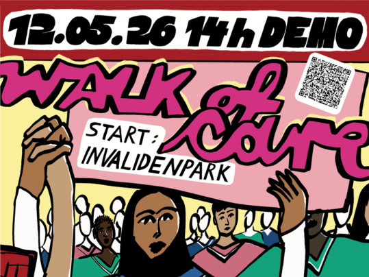 Heraus zum Walk of Care in Berlin!