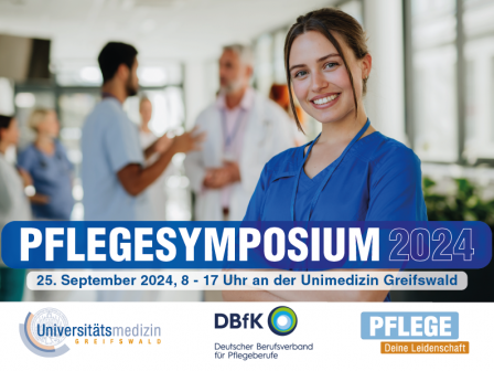 Pflegesymposium in Greifswald am 25. September