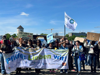 Erst Diskussion, dann Flashmob  – auf dem Bremer Pflegekongress wurde es politisch