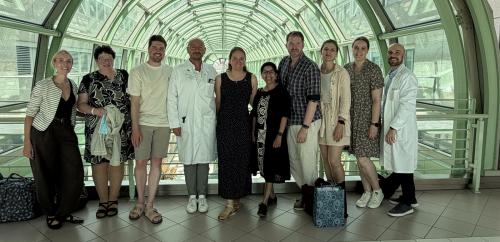 Besuch eines Community Hospitals.