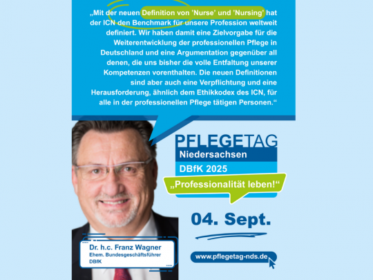 Brandneue Berufsdefinitionen &quot;Nurse / Nursing&quot; - Start in einen deutschen Diskurs