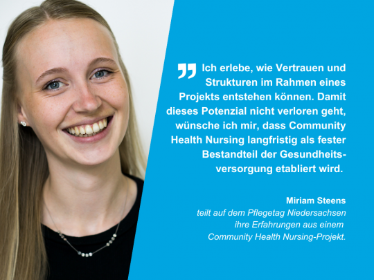 Nah dran an den Menschen: Wie Community Health Nursing Versorgungslücken schließt