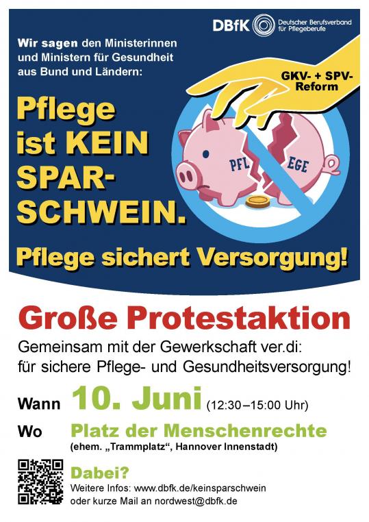 Protestaktion Hannover