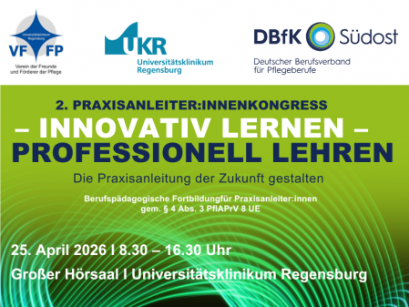 25. April 2026 in Regensburg – Praxisanleiter:innen-Kongress