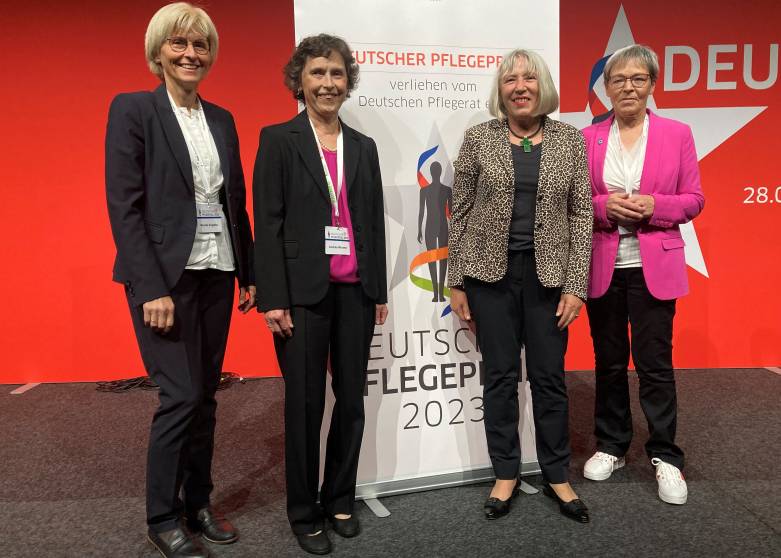 Verleihung des Deutschen Pflegepreises an Elisabeth Kern-Waechter 