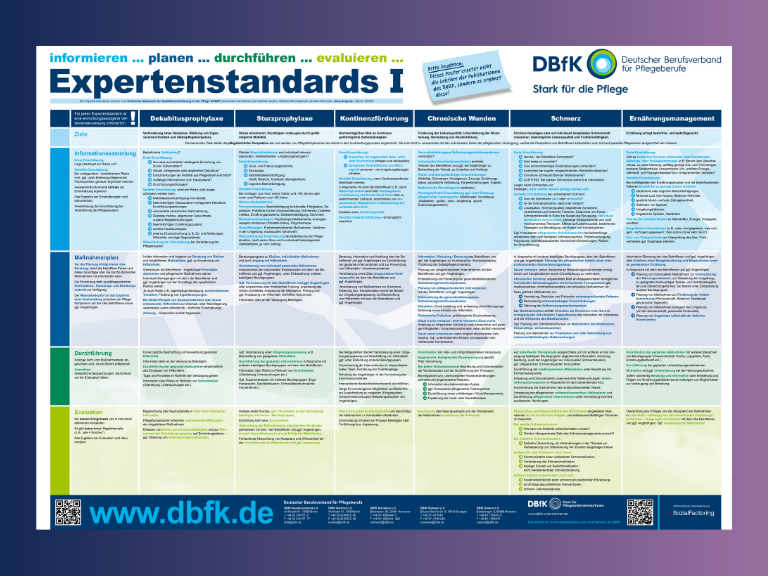 Poster Expertenstandards I